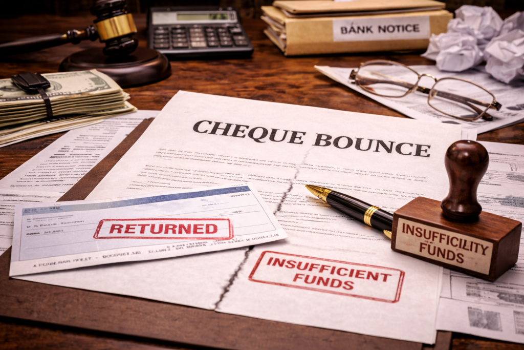 Cheque Bounce under the Negotiable Instruments Act: What You Must Know